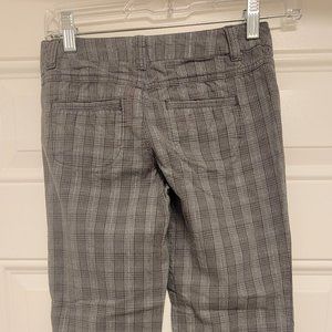 Justice Girls Slim Plaid Jeans